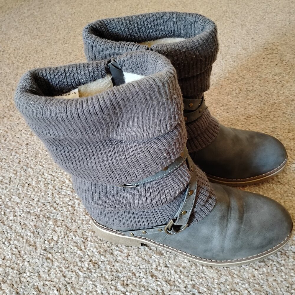 Dream Paris booties.  fur lined, Excellent